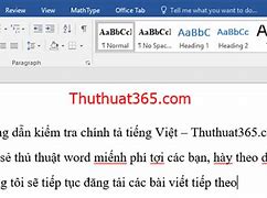 Check Chính Tả Tiếng Việt Trong Word